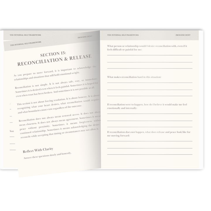 The Internal Self Framework